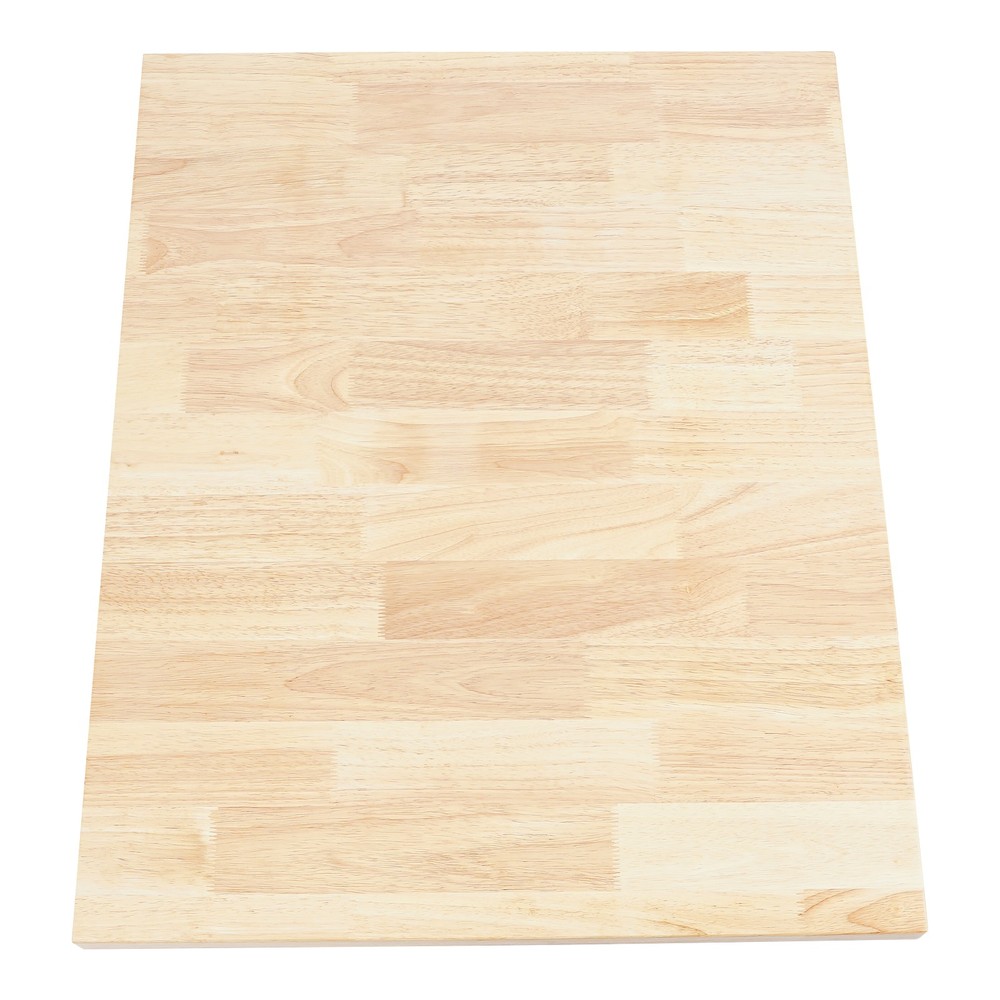 Modern Rectangular Countertop Rubber Wood Countertop Standard Countertop