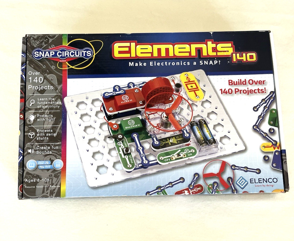 Snap Circuits Elements 140 Projects Create Working Circuits