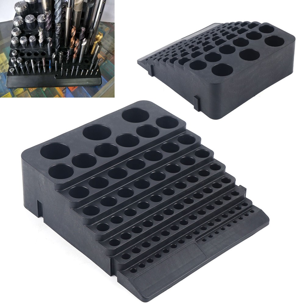 PP Storage Box Organizer CNC Milling Tool Placement Organizer Large capacity