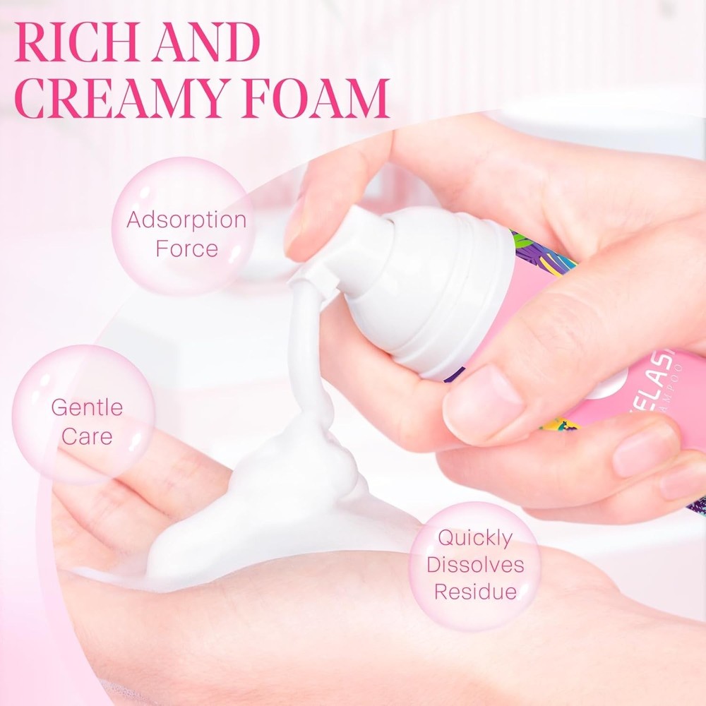 Lash Shampoo for Extensions 60ml Eyelash Extension Cleanser