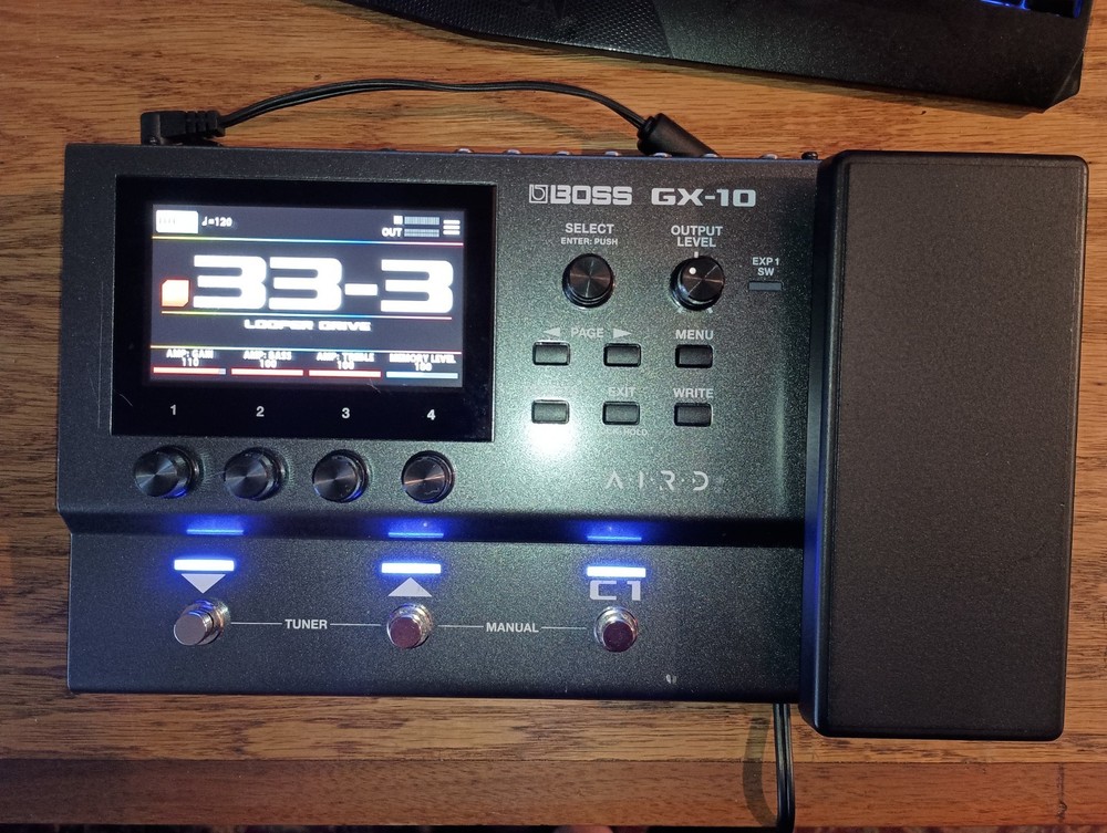 Boss GX-10 Digital Multi-Effects Processor for Electric Guitar