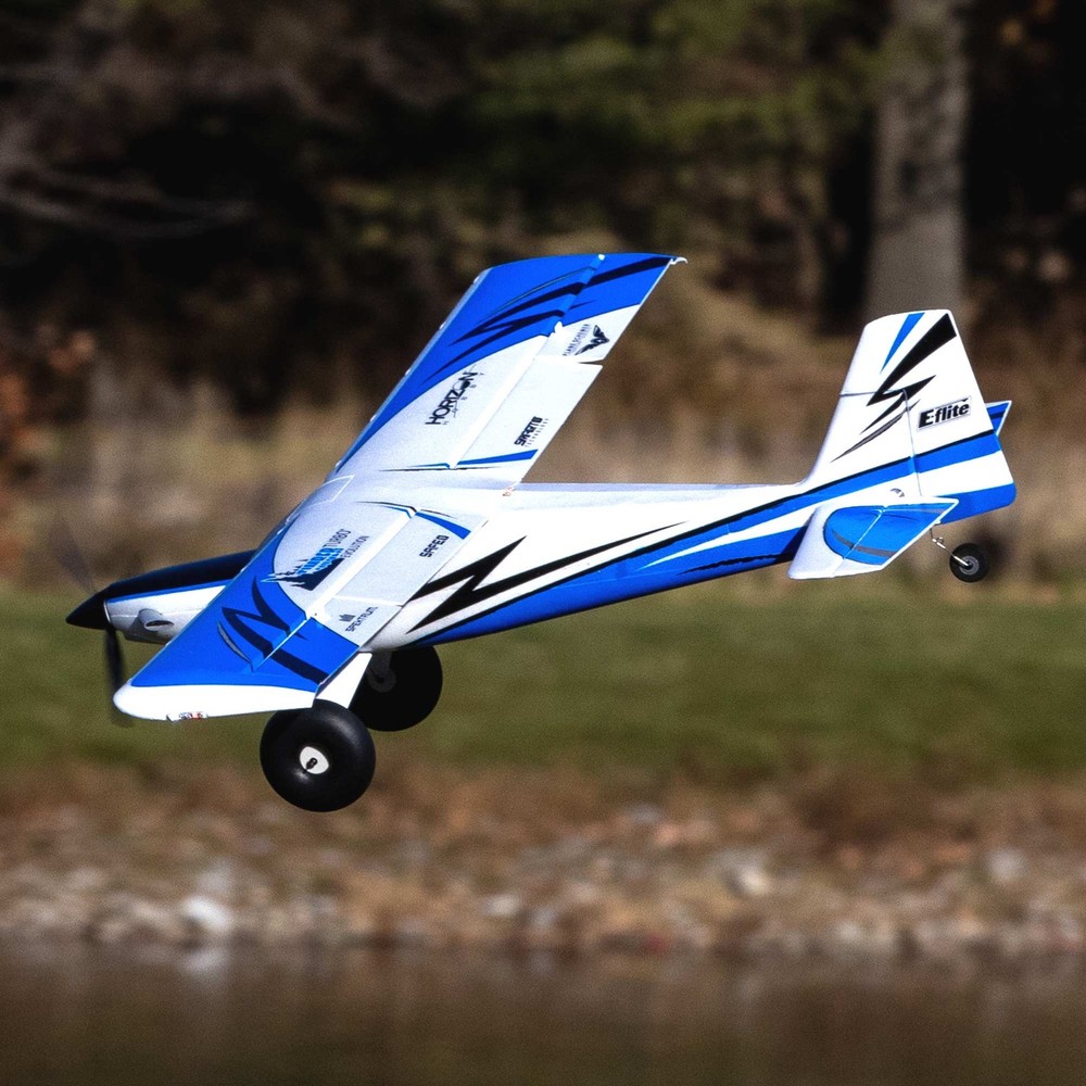 E-flite RC Airplane UMX Turbo Timber Evolution BNF Basic with AS3X and SAFE