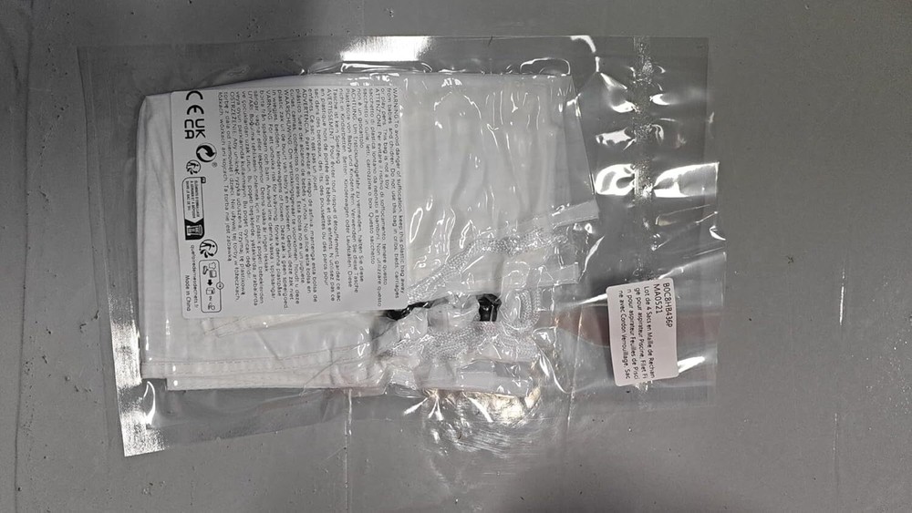 4Pcs Pool Vacuum Replacement Mesh Bag, Leaf Net Bag Fine White