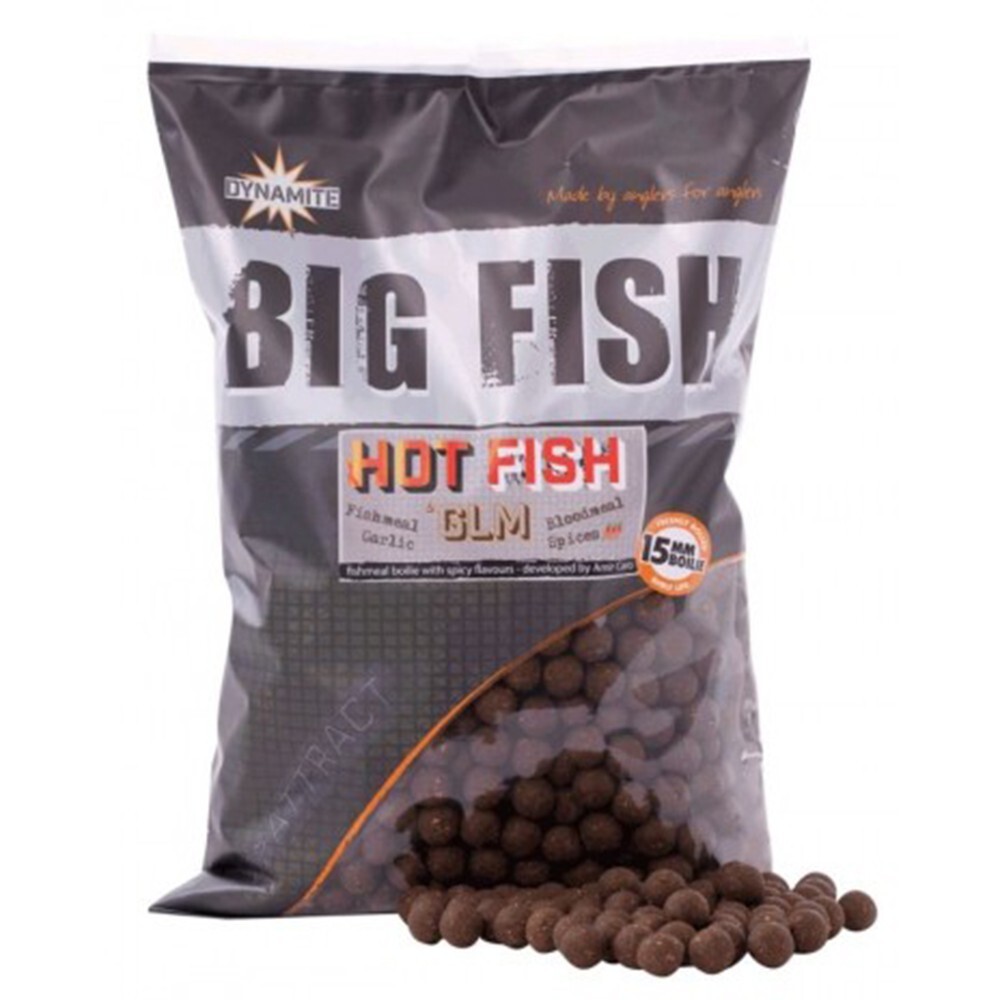 Hot Fish & Glm Boilies 1kg Dynamite Baits