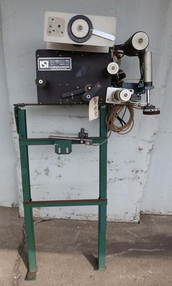 LSI Model 306 Pressure Sensitive Top Labeler Used