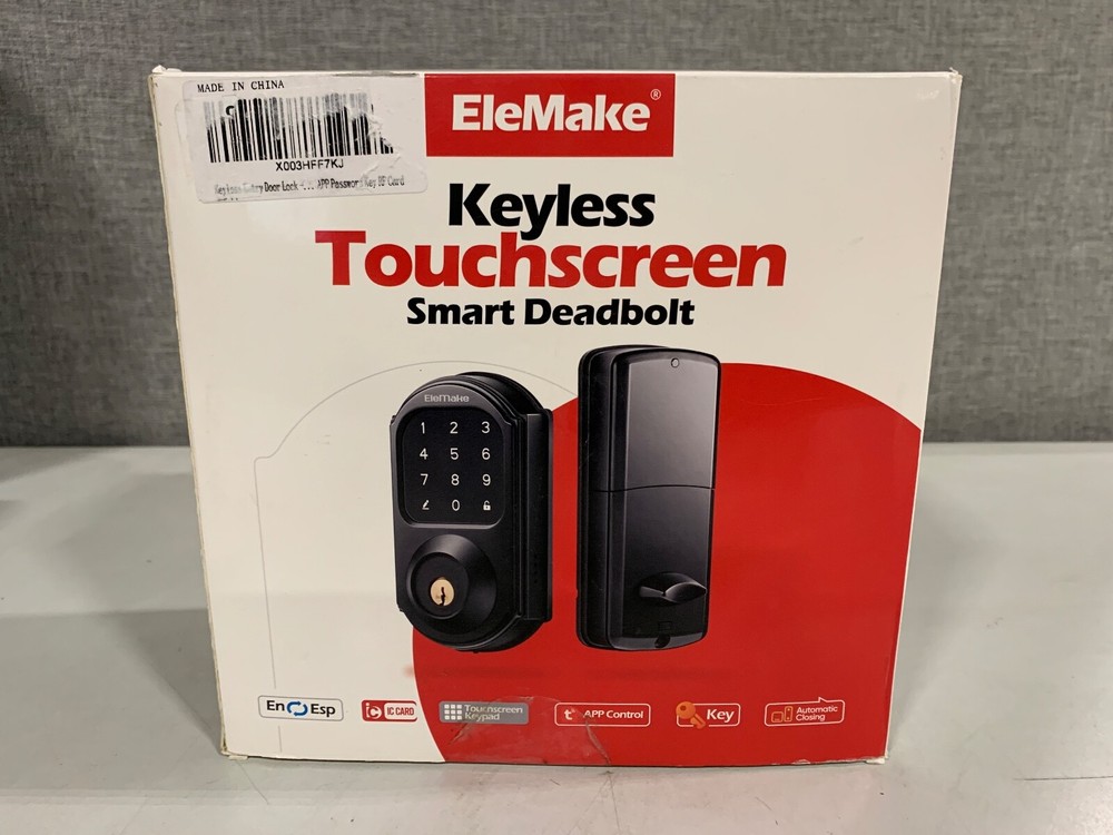 EleMake KSDB-601B Keyless Touchscreen Smart Deadbolt