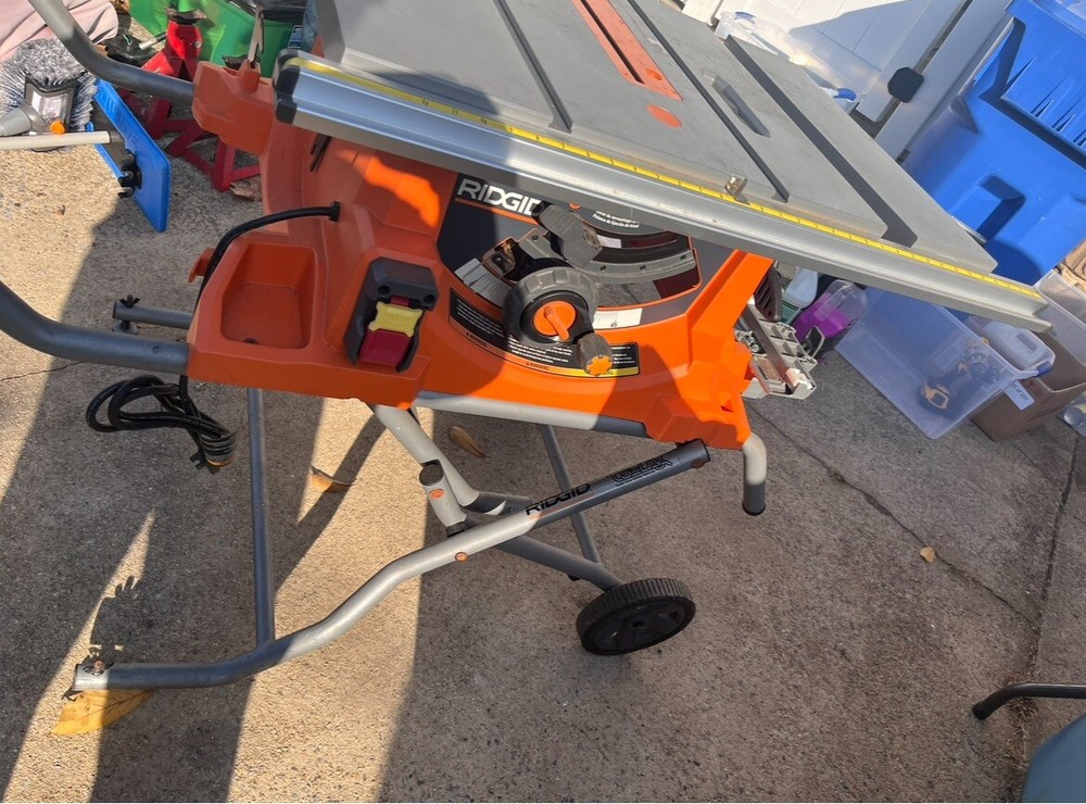 Ridgid Table Saw