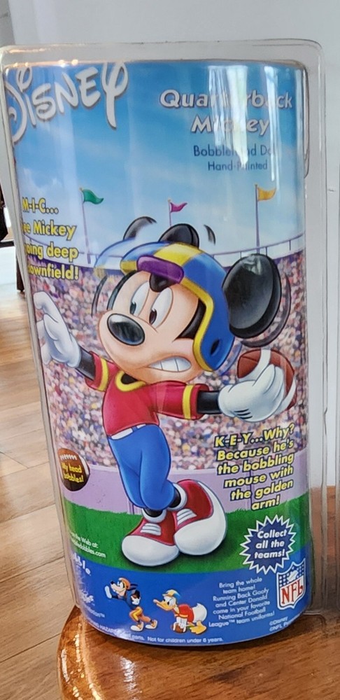 Disney Raiders Mickey NFL Bobblehead