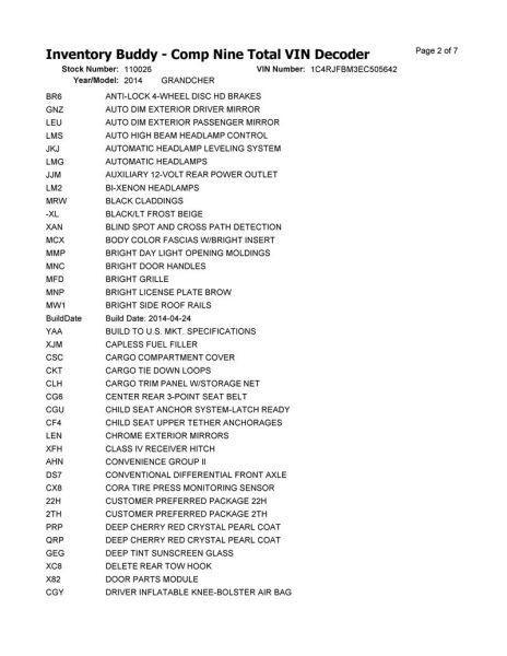 Camera/Projector Radar Unit Mounted Behind Grille Fits 14-15 DURANGO 10290485