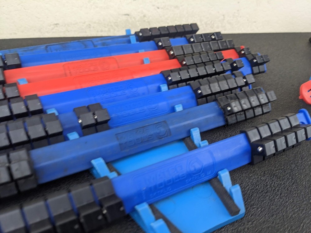 Matco Tools Plastic Socket Rail Organizers Lot