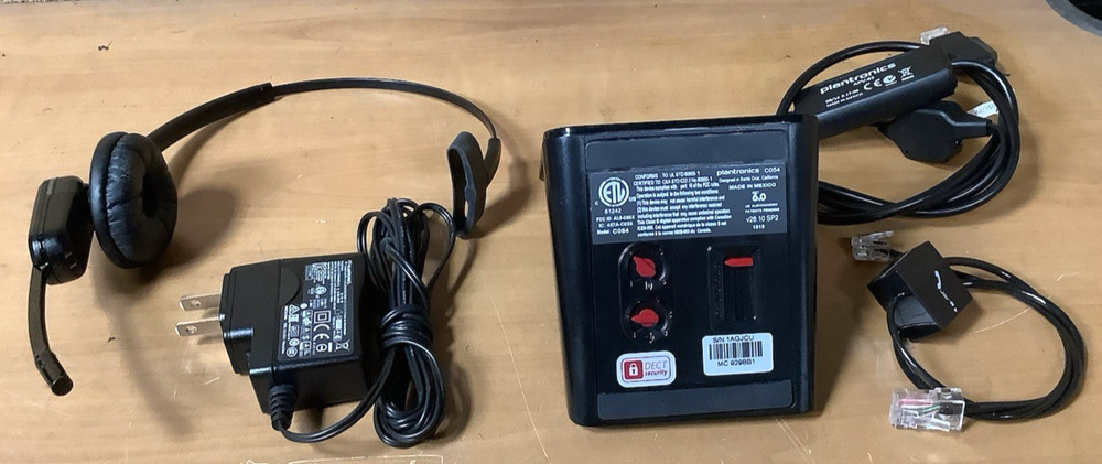 Plantronics CS540 Wireless Office Headset ~ FREE SHIPPING