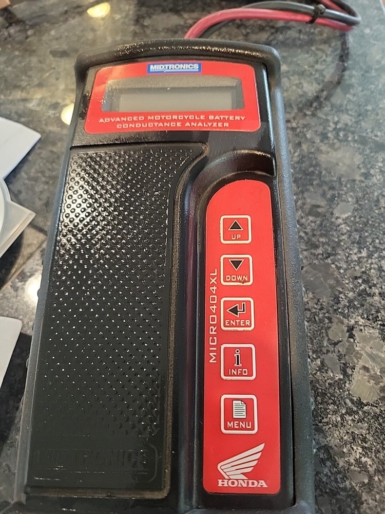 Honda Midtronics Micro404XL Advanced Motorcycle Battery Conductance Analyzer
