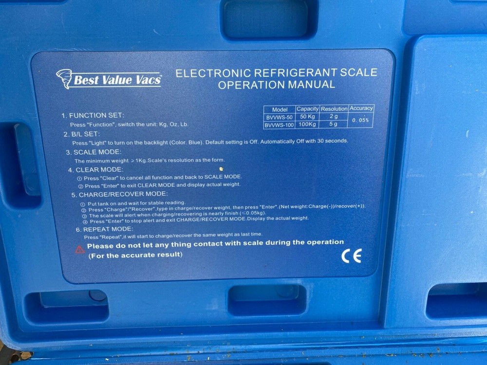 VES-50A Refrigerate Charging Scale
