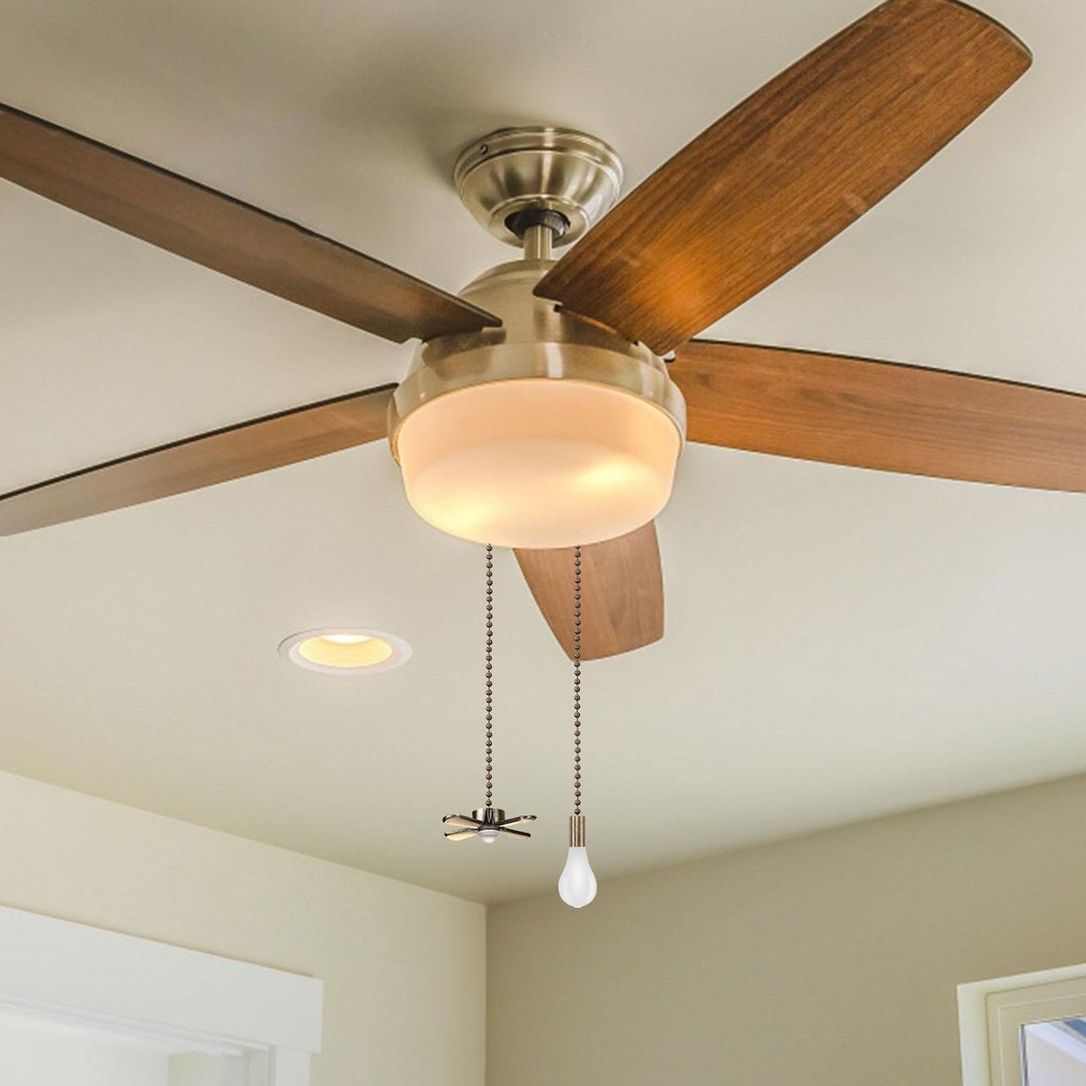 Ceiling Fan Pull Chains 13.6 Inches Fan Pulls 2 Pcs Ceiling Fan Pull Cord Fan Pu