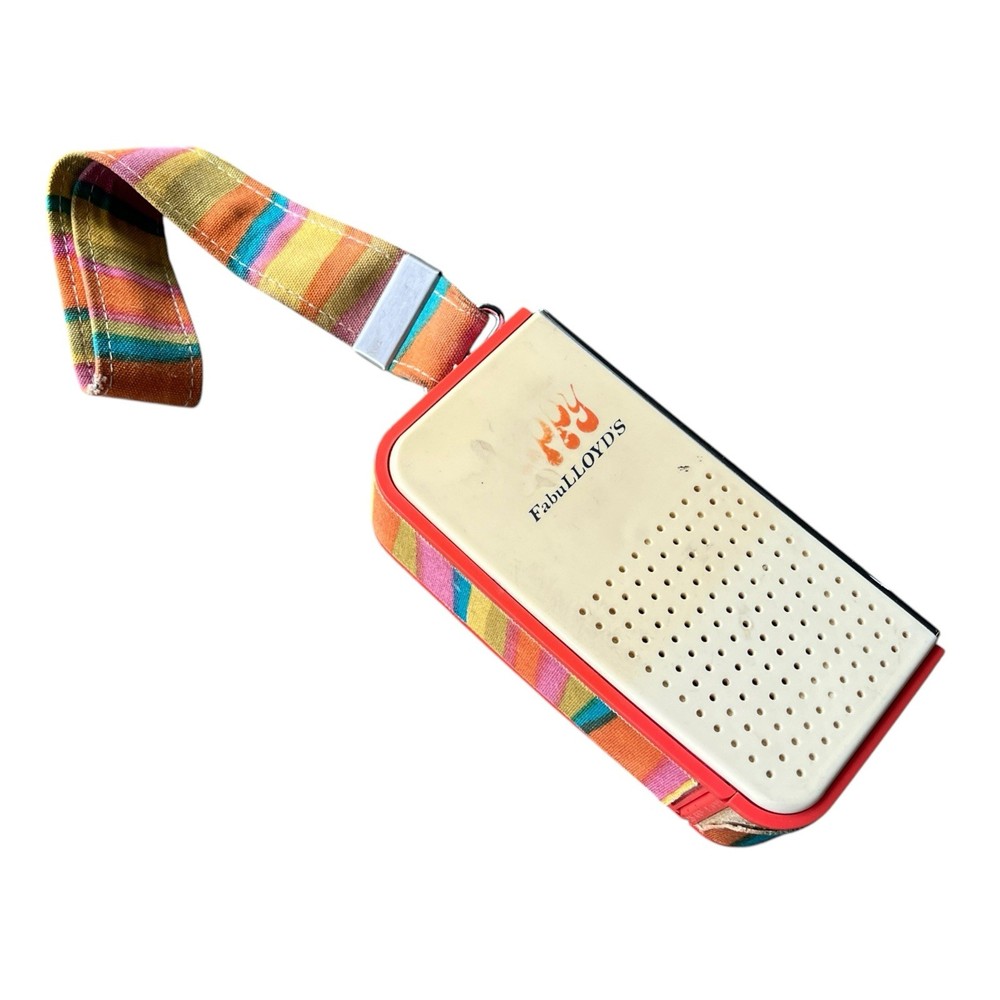 ~1970 FabuLLOYD'S 'HIPPY' Solid State AM Transistor Radio - All Original