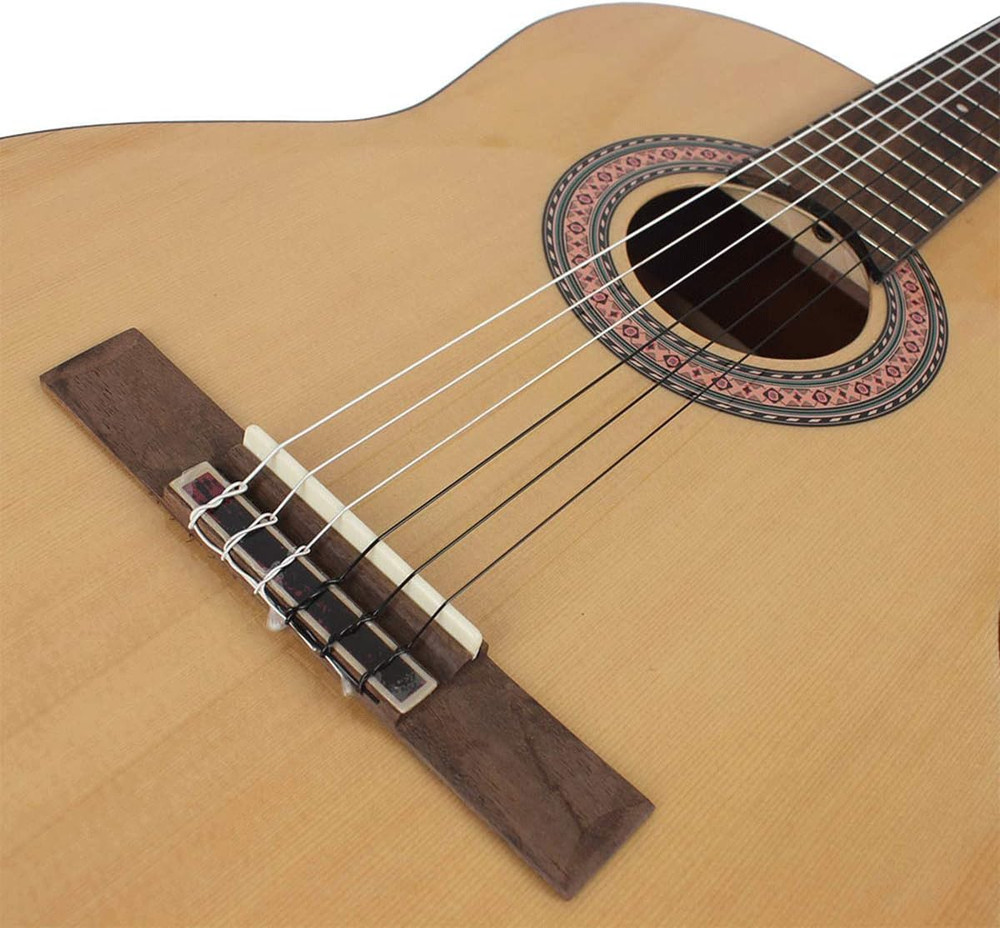 Black Nylon Classical Guitar Strings 2 Sets 3 1 Restringing Tool Winder