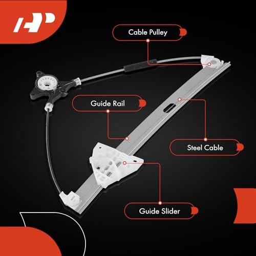 Front Left Driver Side Power Window Regulator Without Motor Front Driver Side