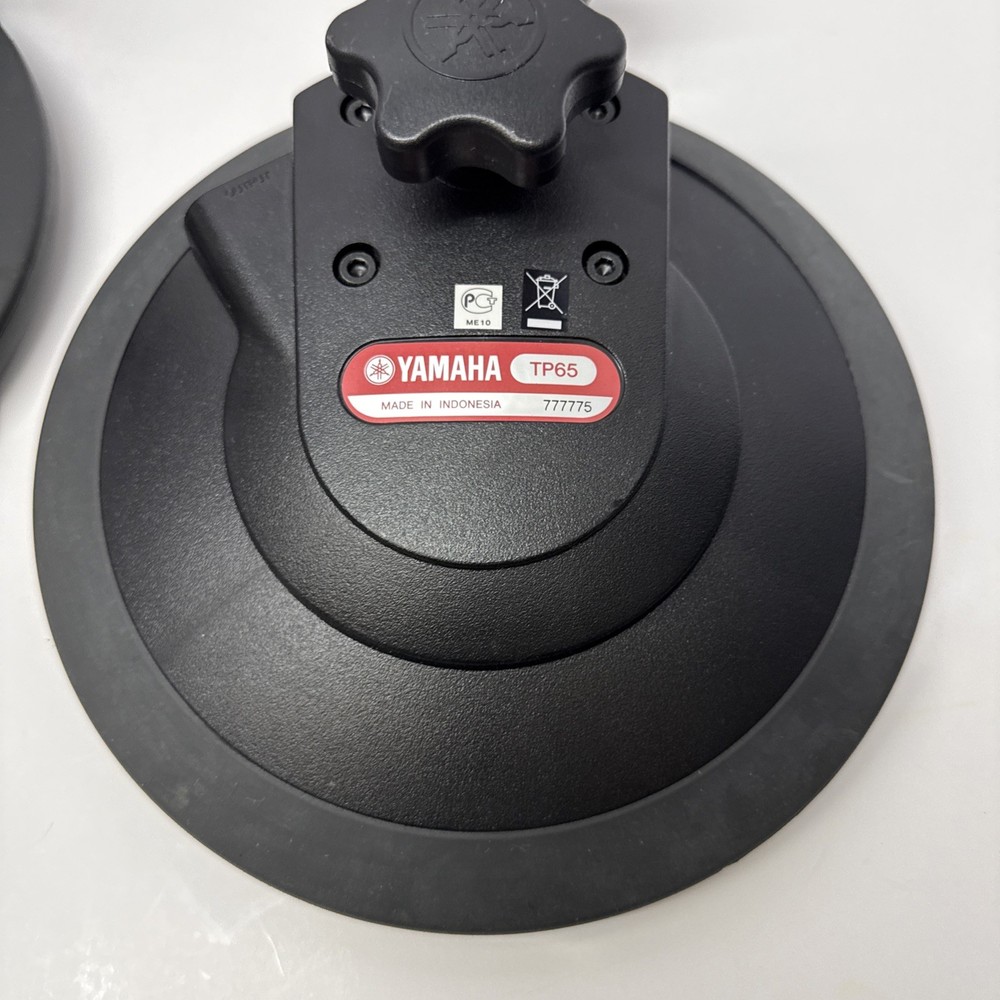 Two YAMAHA TP65 Electronic Tom Drum 8” Trigger Pads