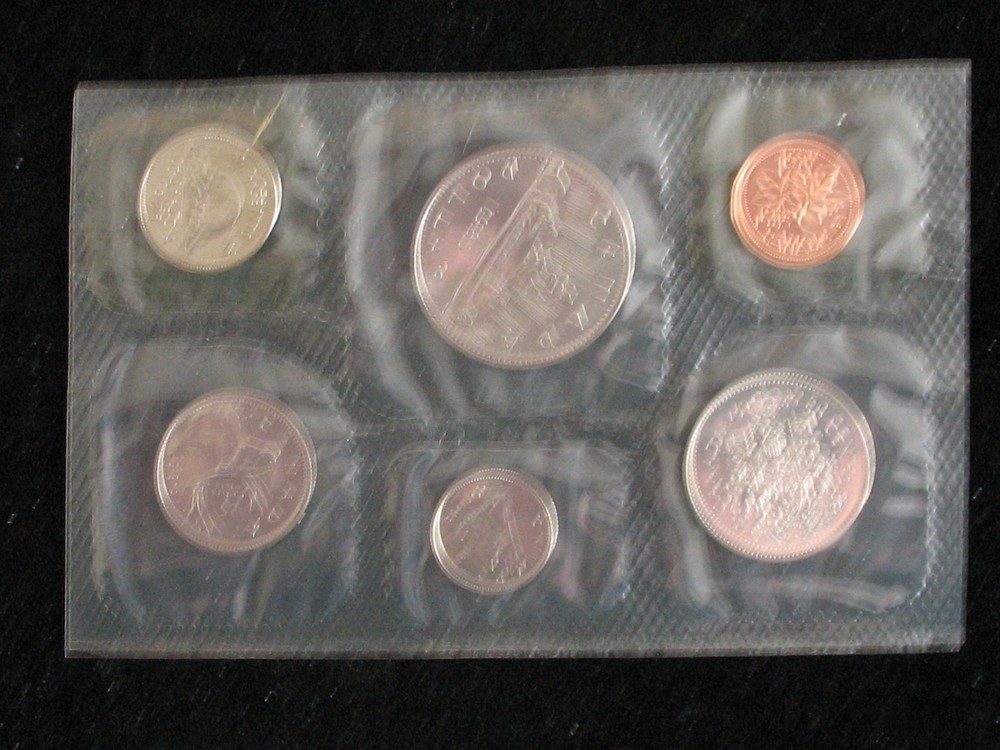 1985 CANADA PROOFLIKE MINT SET * WITH ORIGINAL MINT PACKAGING *