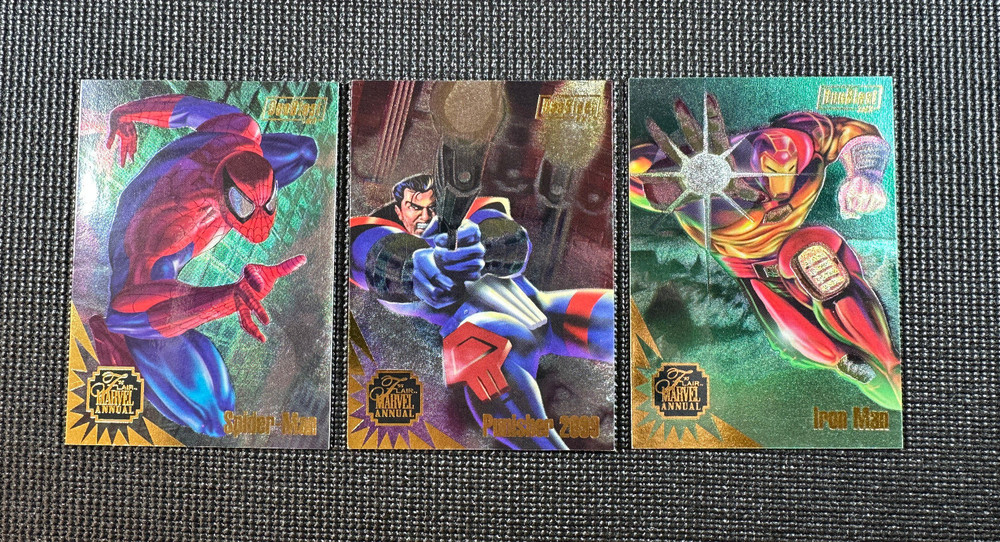 1995 Flair Marvel Annual - Duo Blast Insert Set - Pack Fresh!