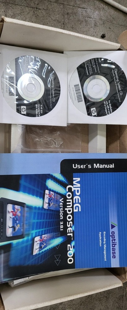 optibase card modules MM200HD + MPEG9500 + SDM290e