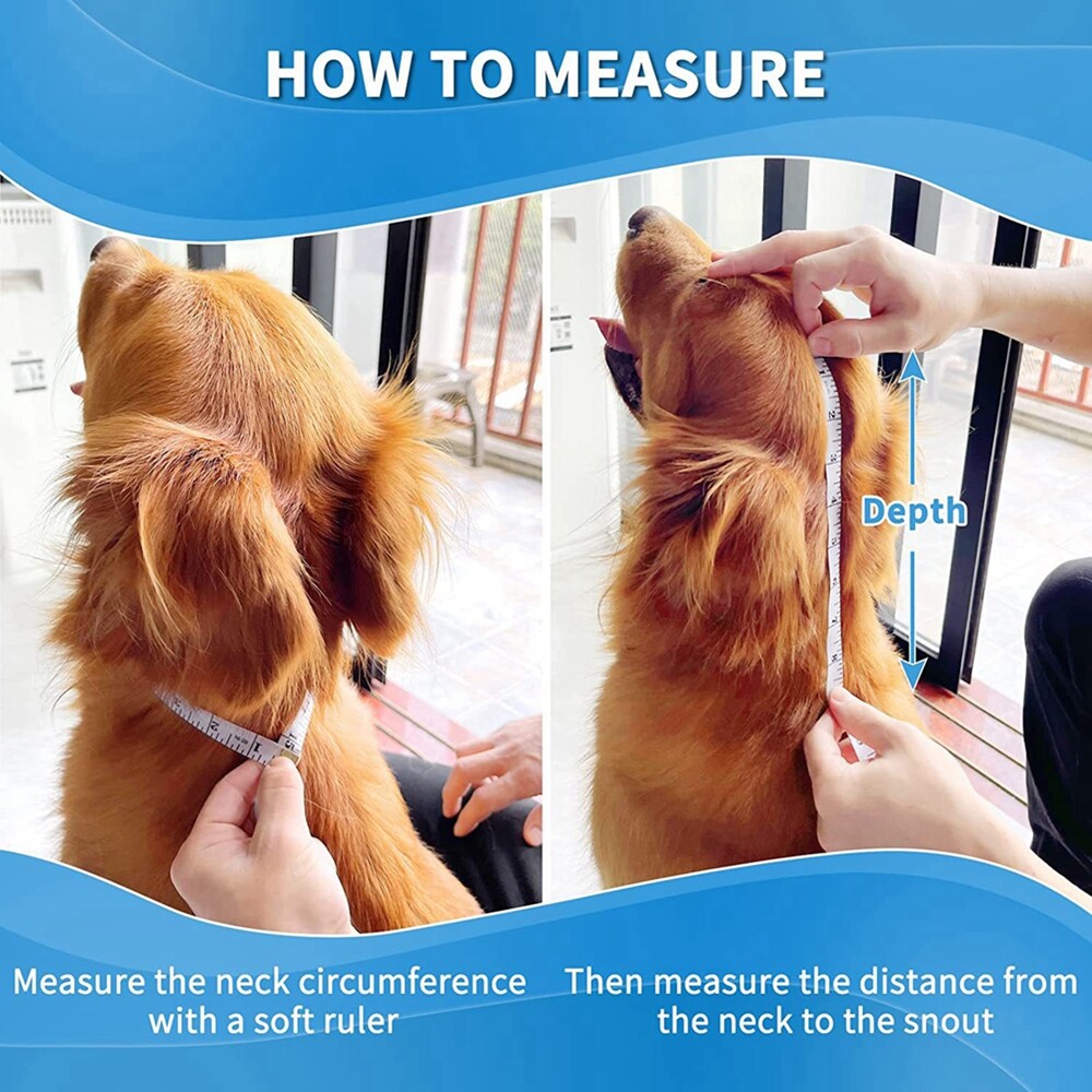 Pet Protective Collar Dog Cat Neck Cone Recovery Cone Collar for Anti-Bite Lick
