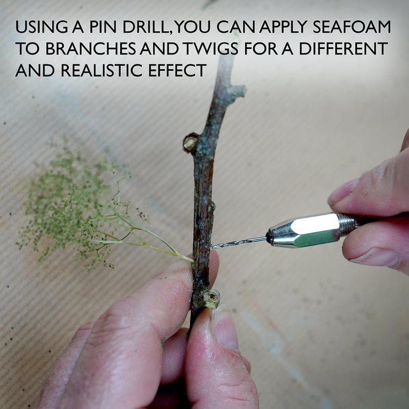 Seafoam Trees Box Mixed Size | Model Scenery