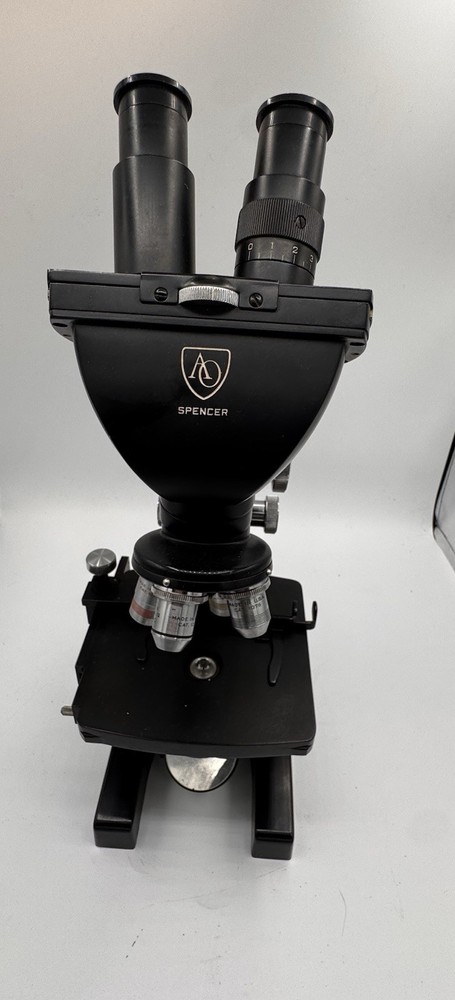 American Optical Spencer Nice Vintage Microscope