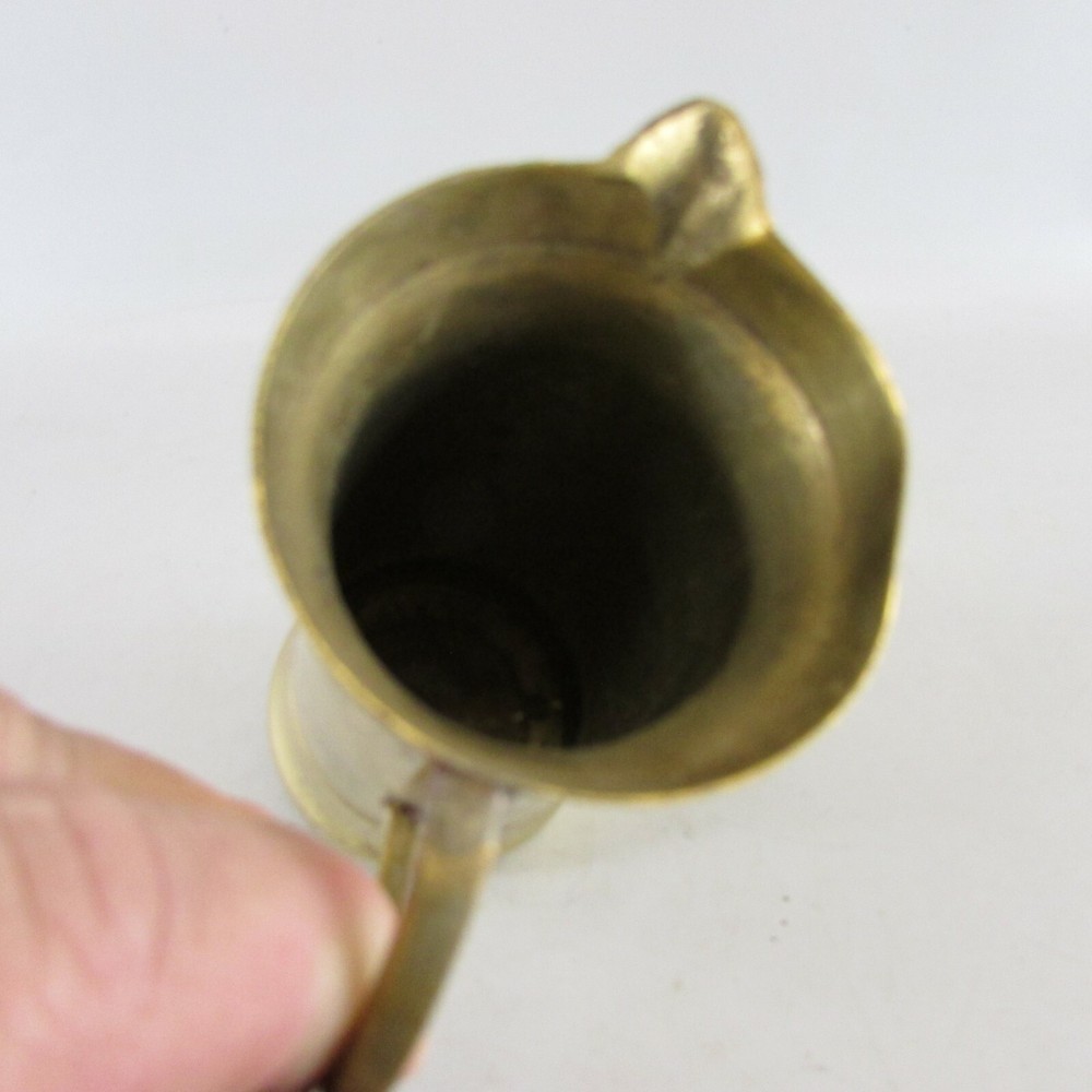 VINTAGE BRASS vase pitcher