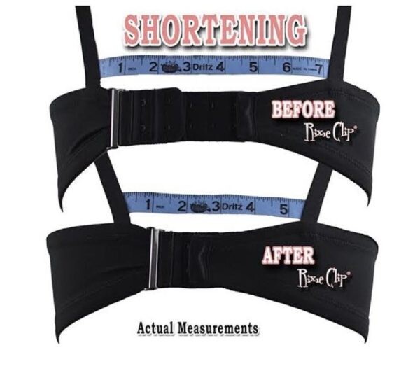 Rixie Clip Bra Band Size Reducer 3-Pack