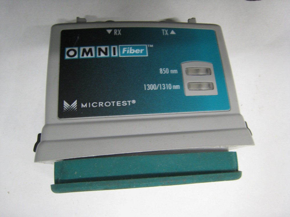 Fluke Networks Microtest OMNIScanner Cat6 Cat5e Digital Cable Analyzer