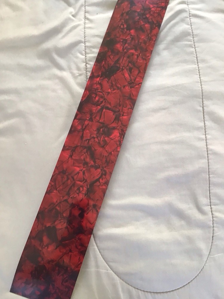 Red Diamond Pearl drum wrap