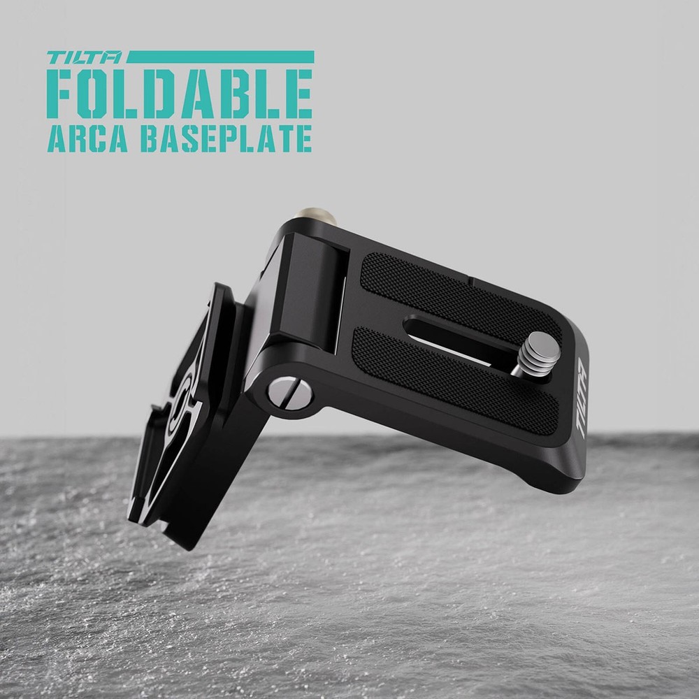 Tilta Four-Way Foldable Arca-Swiss Quick Release Baseplate, Black