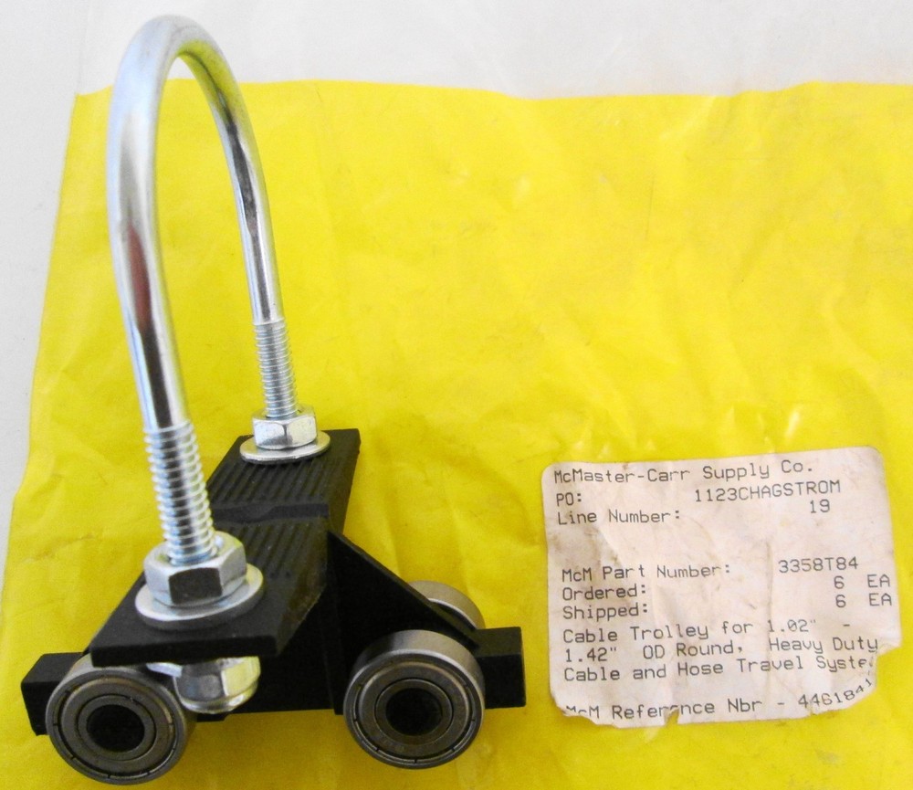 McMaster-Carr 3358T84 Cable Trolley