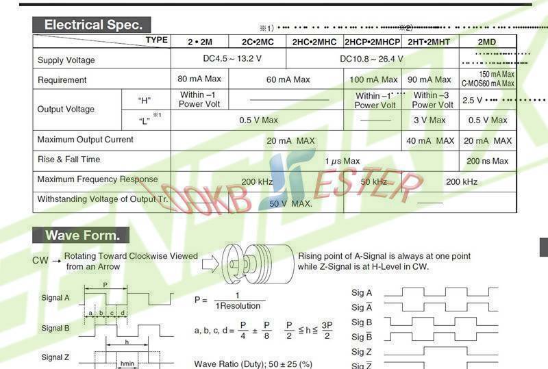 New NEMICON Encoder OVW2-01-2MHC (1Pcs)