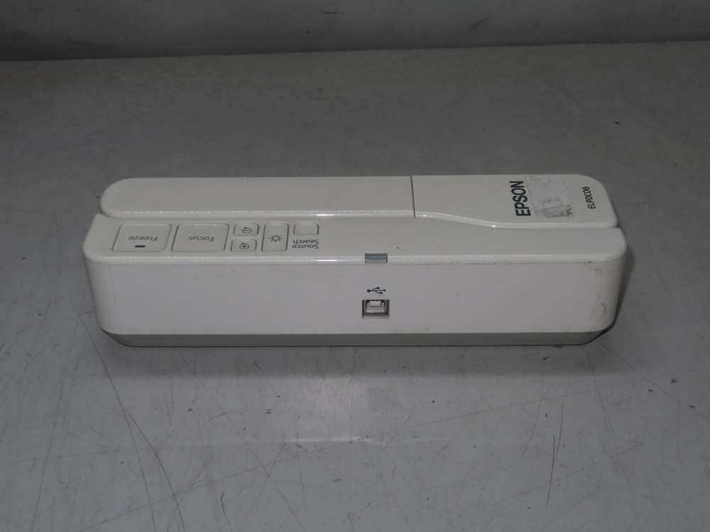 Epson ELPDC06 4x Digital Zoom Portable Compact Document Camera w/USB Cable Case