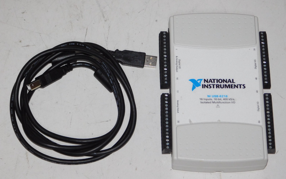 National Instruments NI USB-6216 Data Acquisition Device Isolated Multifunction