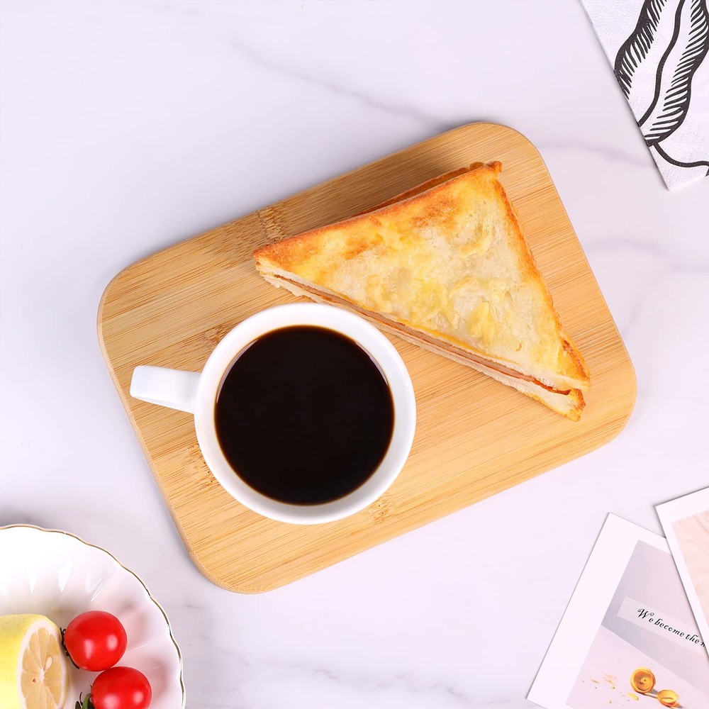 Cutting Board Set for Kitchen,Small Cutting Boards with Holder,Serving Boards...