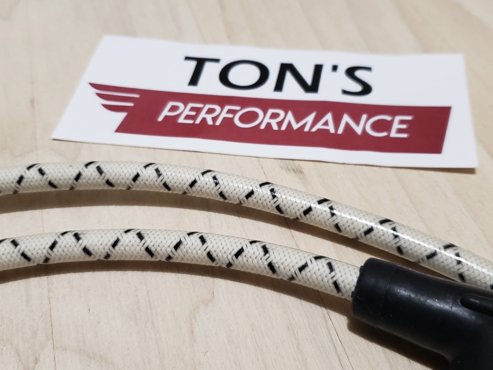 Harley Davidson Big Twin 99-17 FXD Dyna Softail Spark Plug Wires White Black