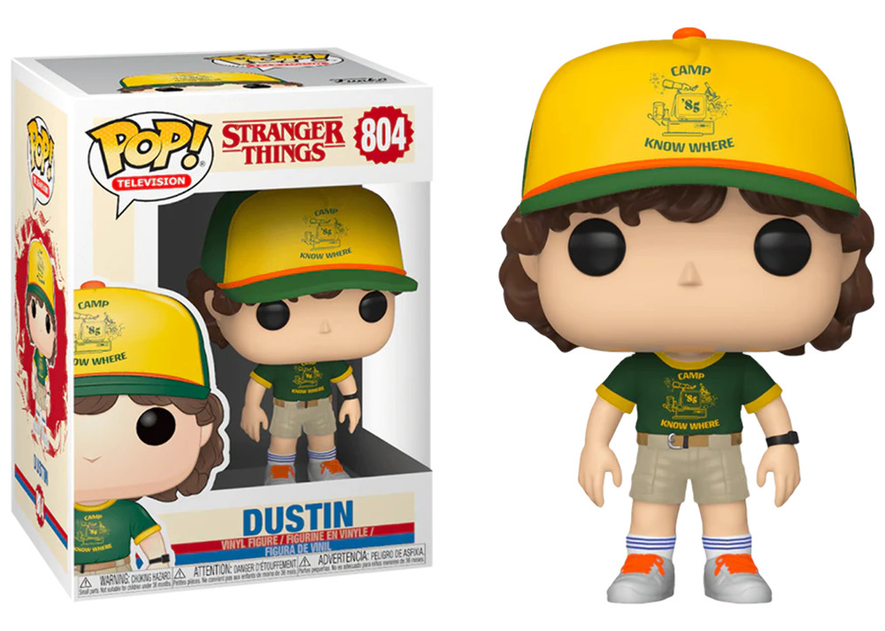 Funko POP! Television: Stranger Things - Dustin [Camp] #804
