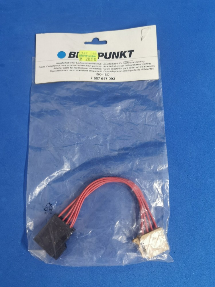 Blaupunkt Steering Wheel Remote Control Interface 7607647093 ISO-ISO