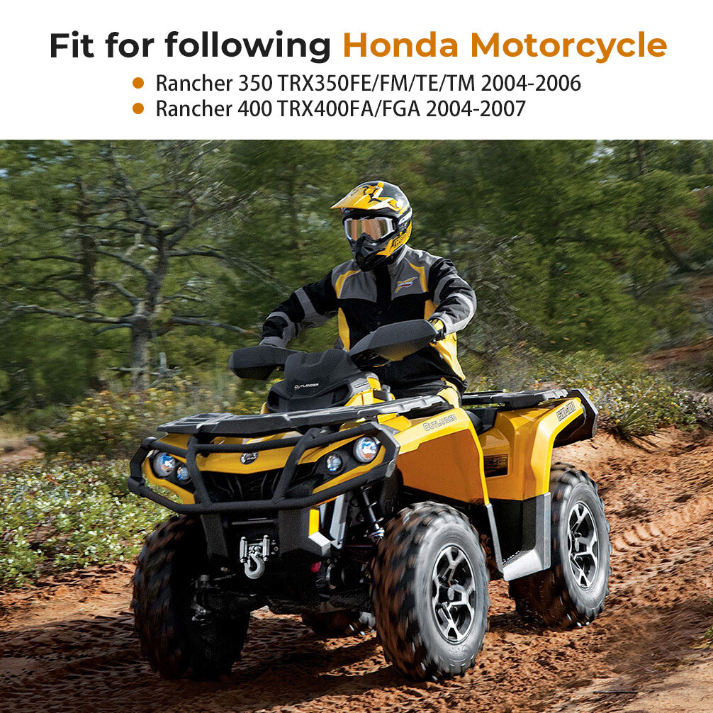 Left & Right Rear Taillight Cover Splash Guard For HONDA Rancher 350 400 2004-07