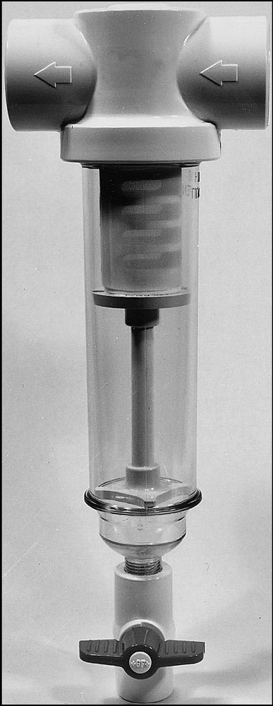 3/4 Inch /Vu-Flow 100 Mesh Spin down Sand Separator