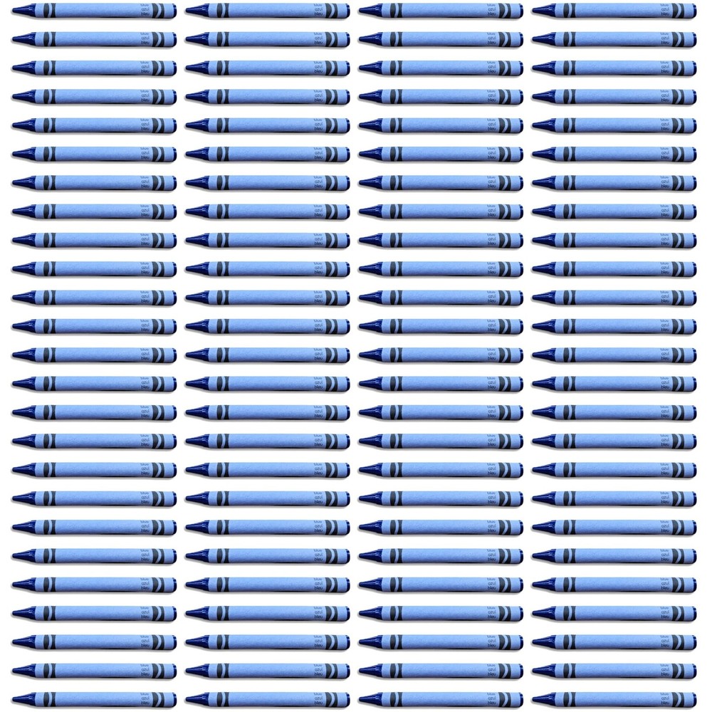 Blue Crayon Bulk Value Pack | Premium | 100 Count