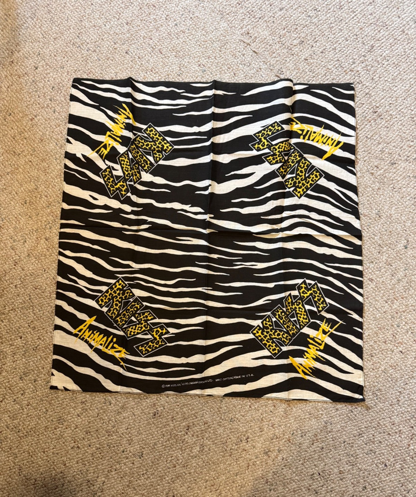 1984 Kiss Animalize Bandana