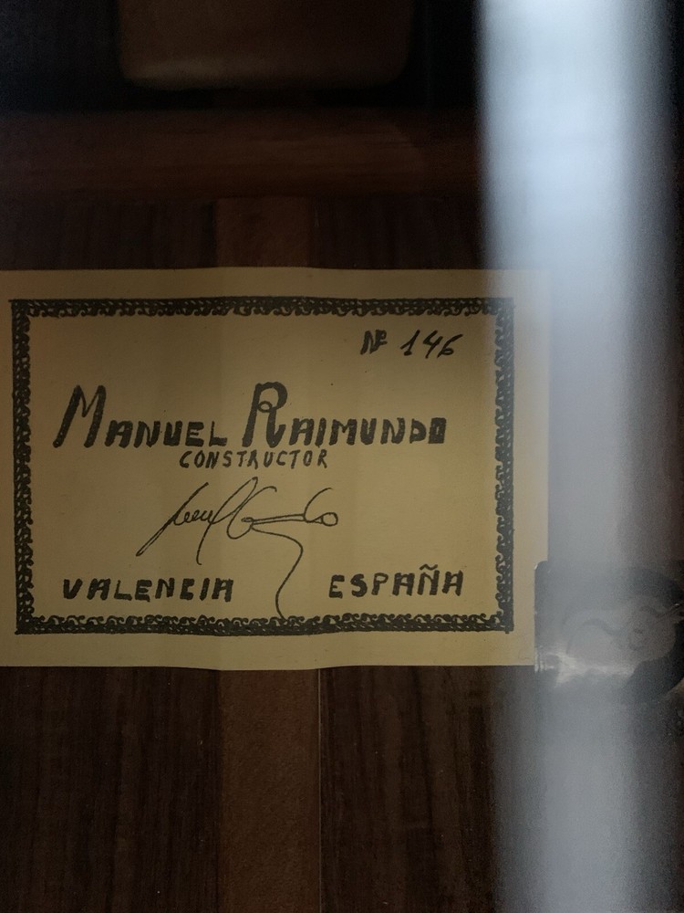 Raimundo Classical Guitar 146