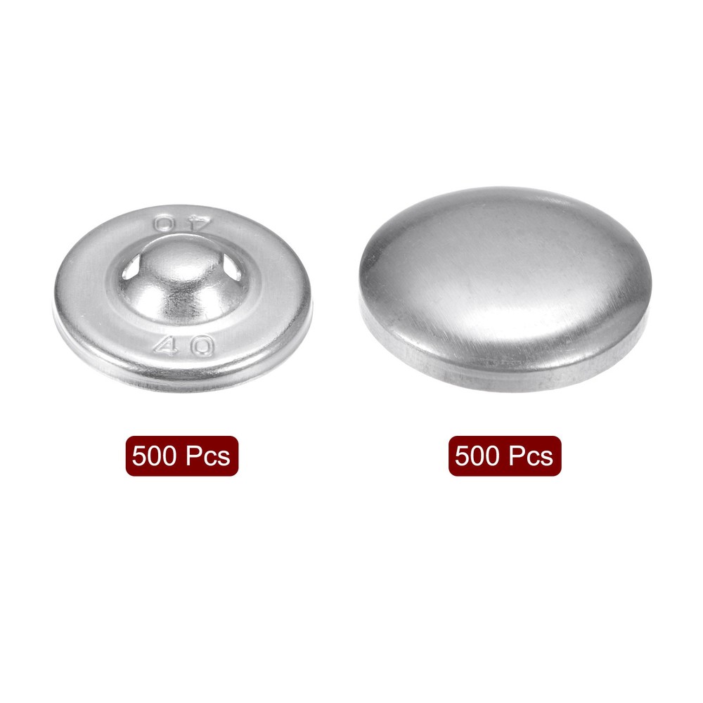 500 Set Button Supplies 40L(25.4mm/1") for Button Maker Machine