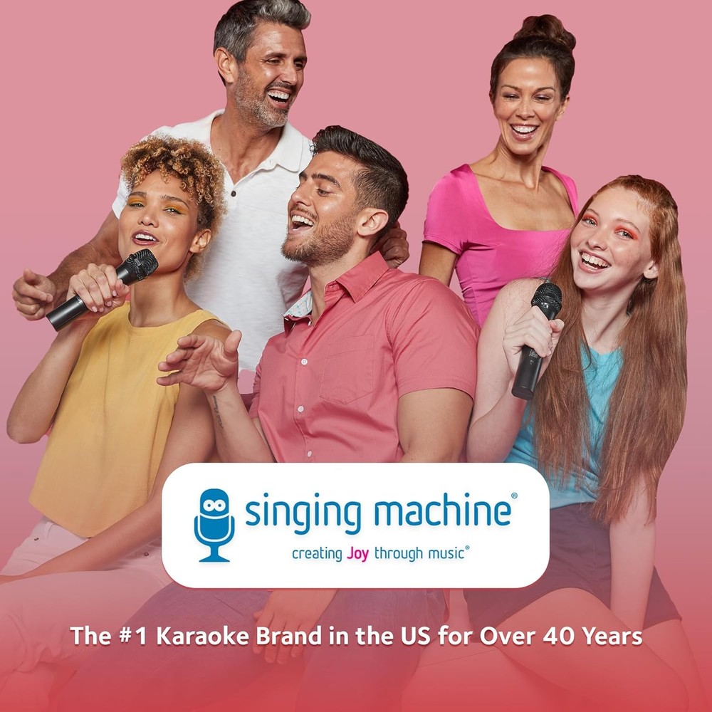Carpool Karaoke The Mic 1.0 Bluetooth Wireless Karaoke Microphone System