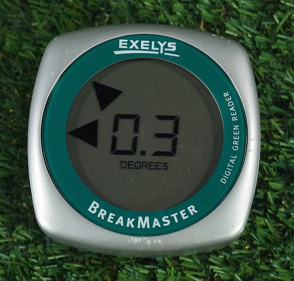 Breakmaster Exelys Digital Putting Green Reader Level Indicator & Carry Case
