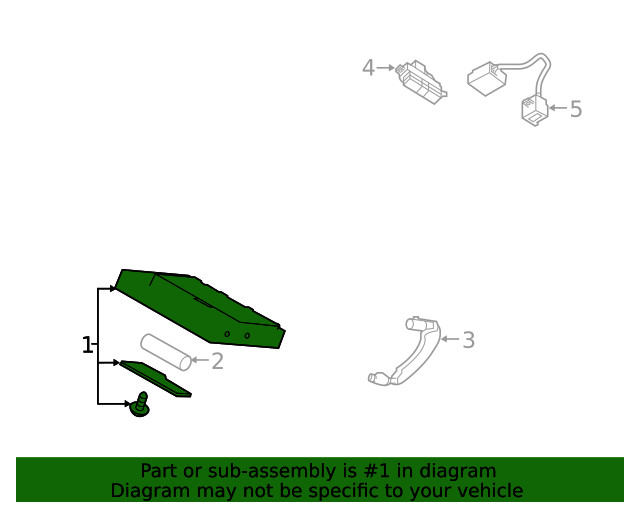 Genuine Subaru Control Module 86229SJ101